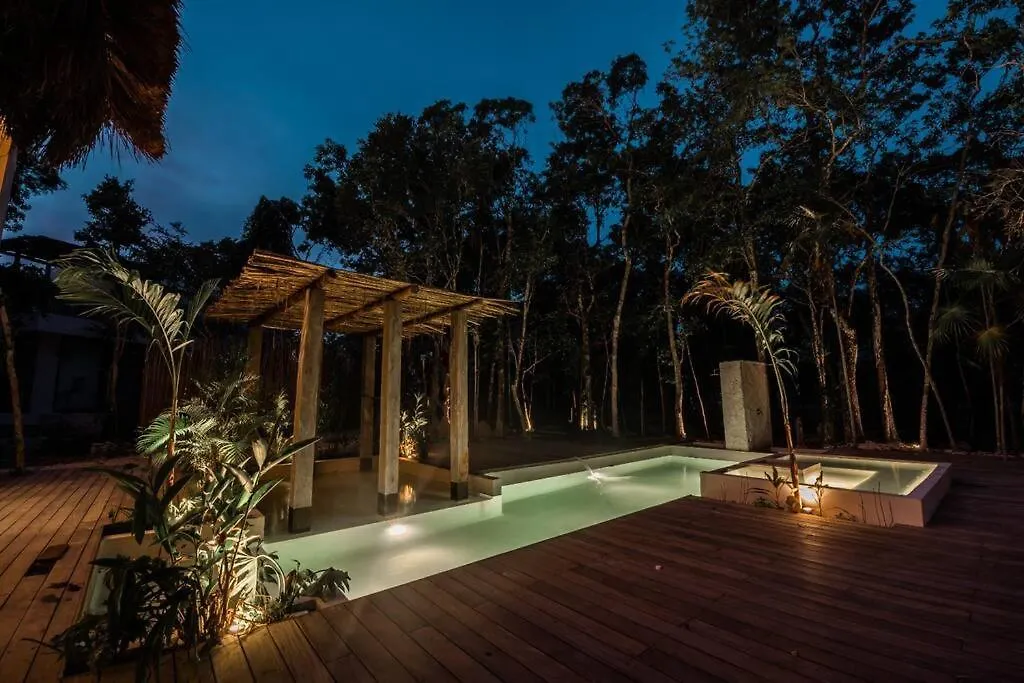 Villa Xuncari In The Heart Of The Jungle تولوم 0*,  المكسيك